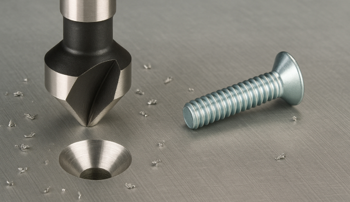 Зенкование отверстий Зенкование отверстий